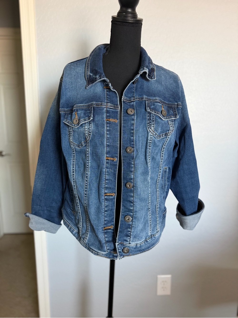 Torrid Dark Blue Denim Jacket
